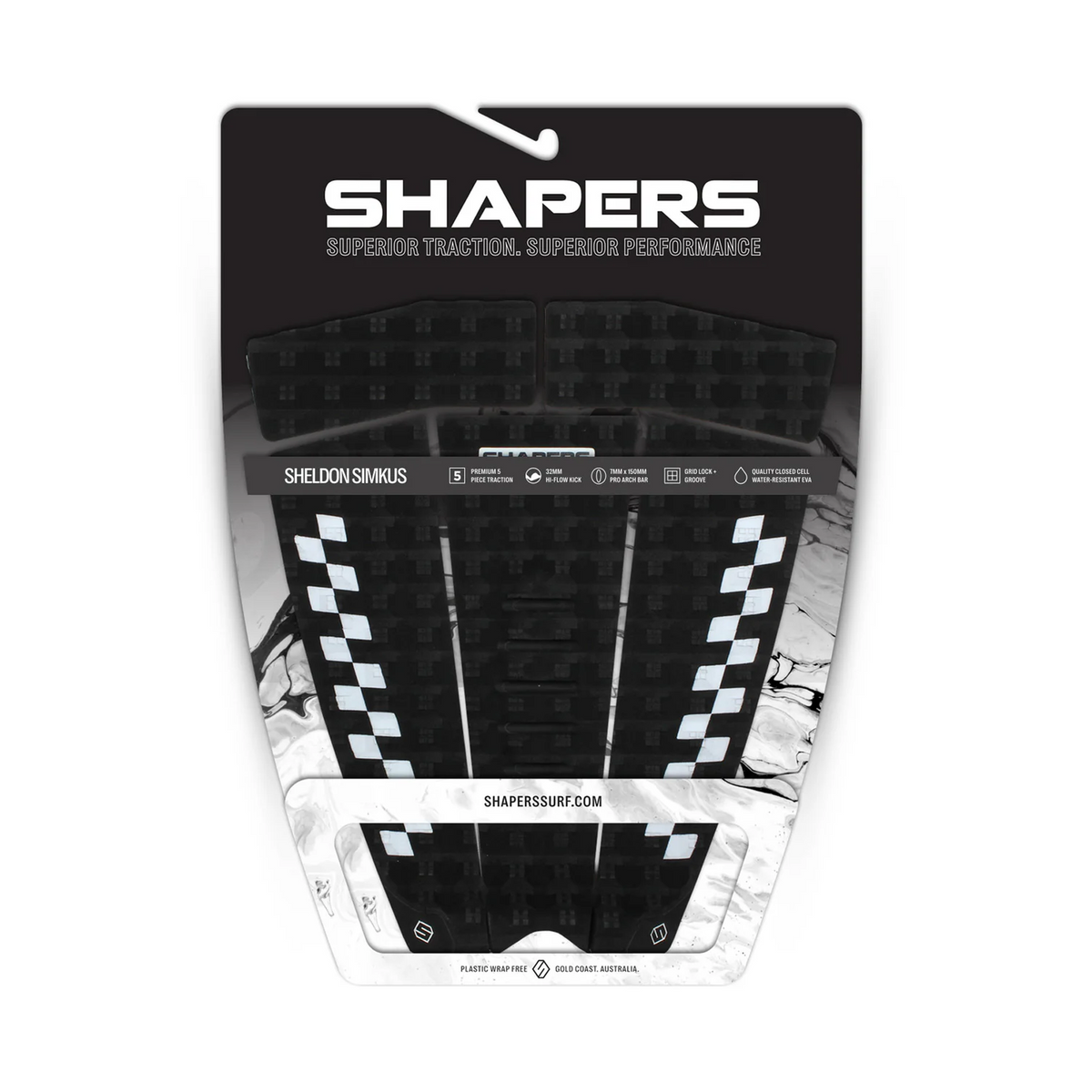 SHELDON SIMKUS PRO TAIL PAD - BLACK