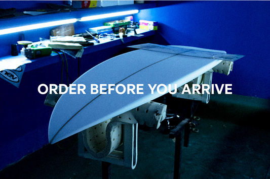 WHY YOU SHOULD ORDER YOUR BOARD BEFORE LANDING IN BALI