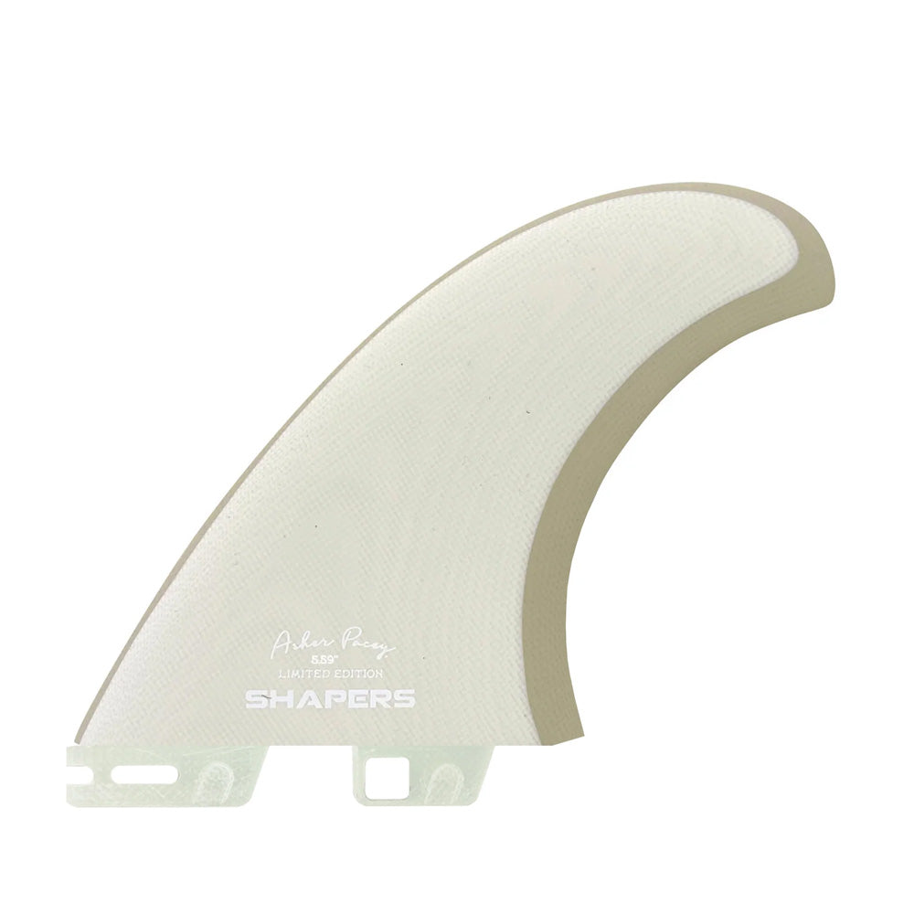 ASHER PACEY PERFORMANCE TWIN FINS 5.59" - LATTE