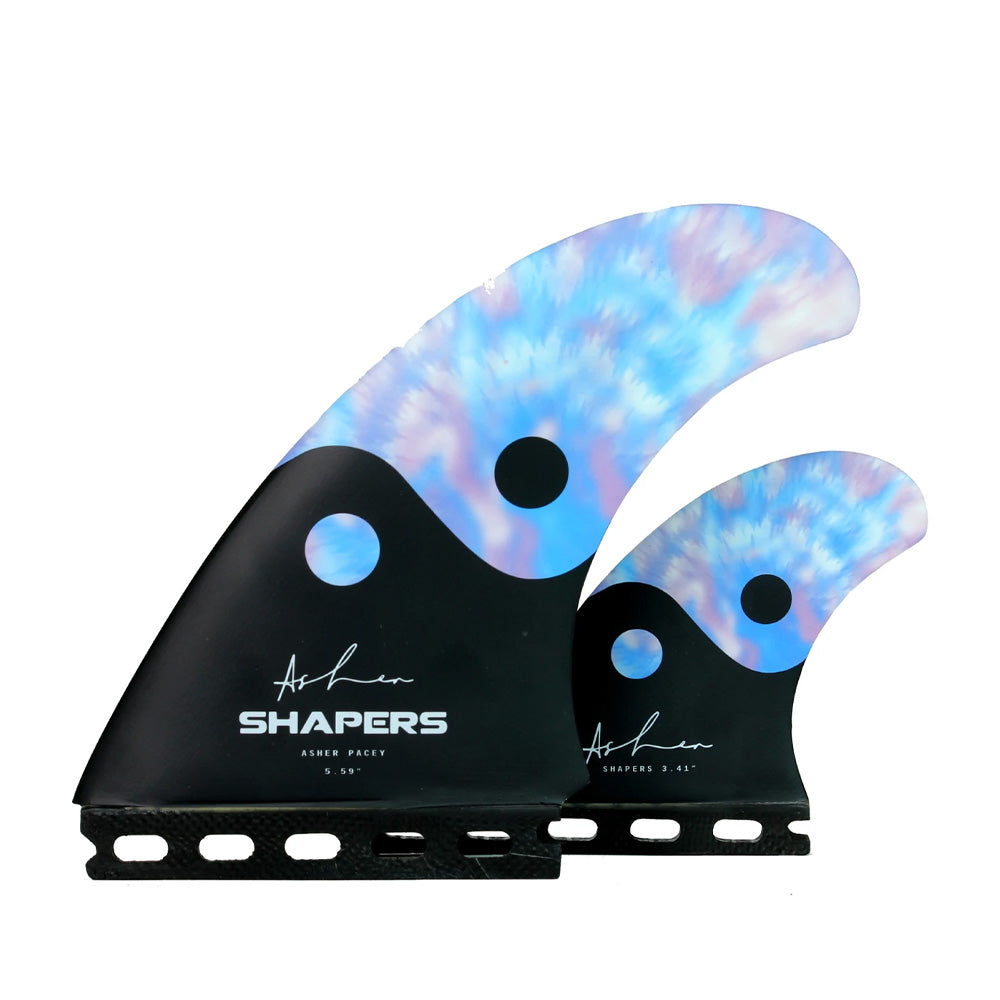 ASHER PACEY S-TEK TWIN FINS 5.59" - TIE DYE