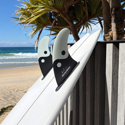 ASHER PACEY S-TEK TWIN FINS 5.59" - WHITE