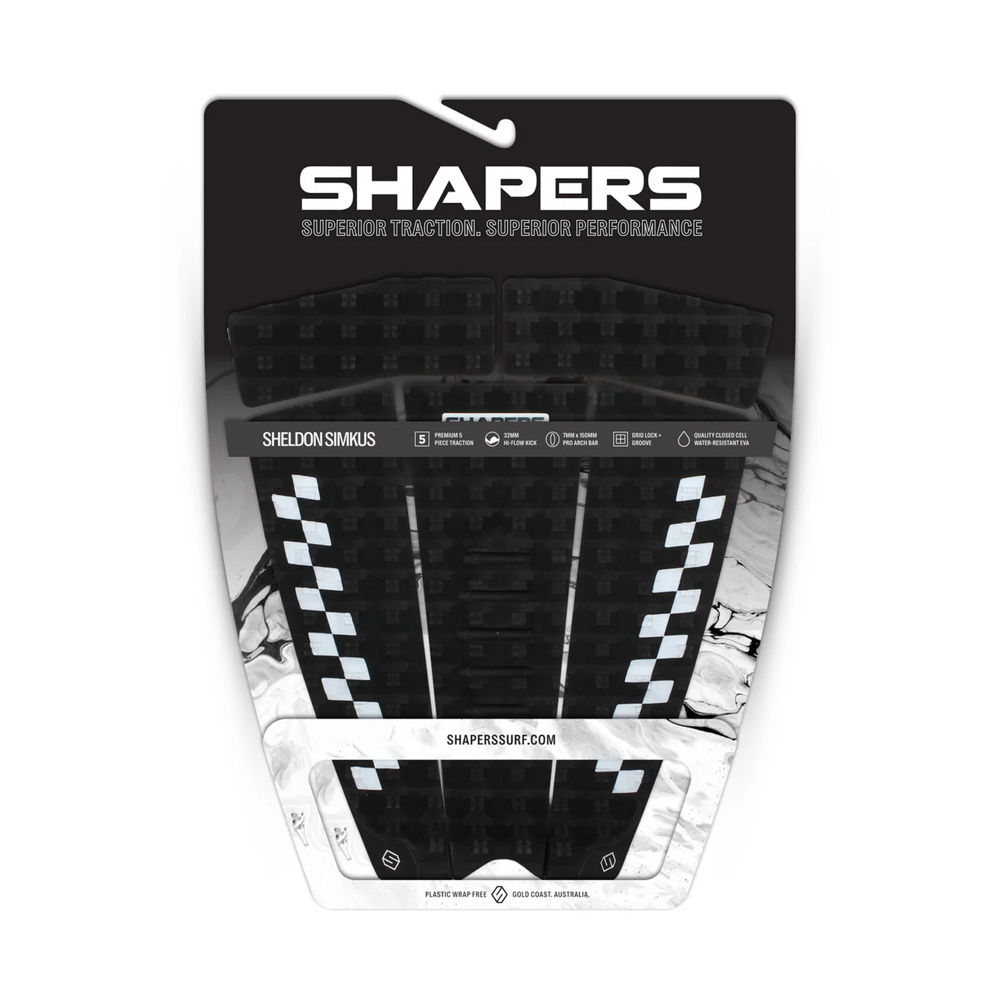 SHELDON SIMKUS PRO TAIL PAD - BLACK