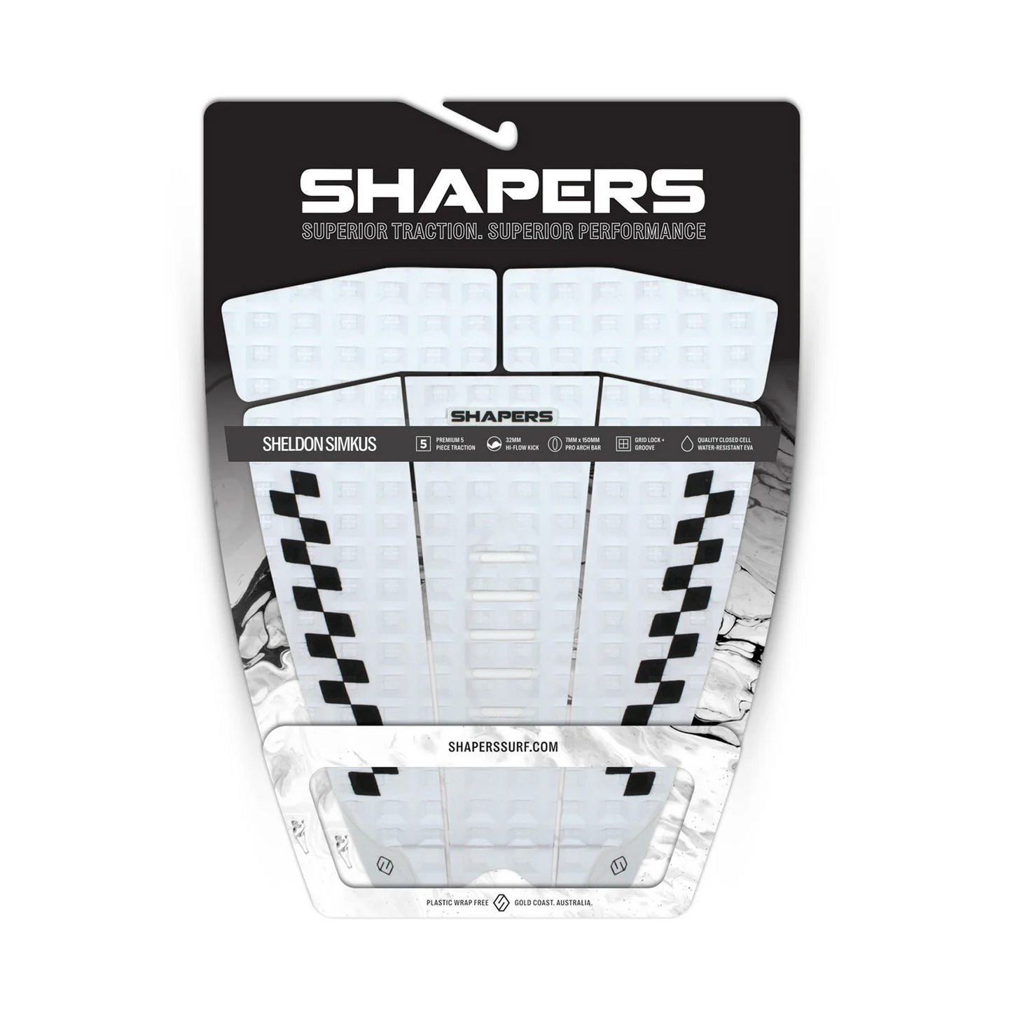 SHELDON SIMKUS PRO TAIL PAD - WHITE