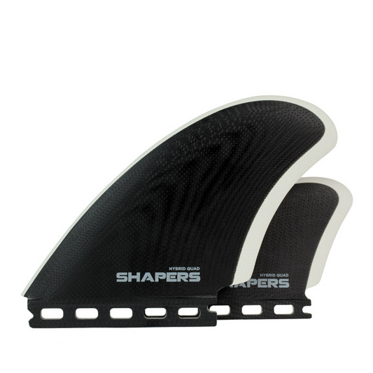 HYBRID QUAD KEEL FINS - BLACK