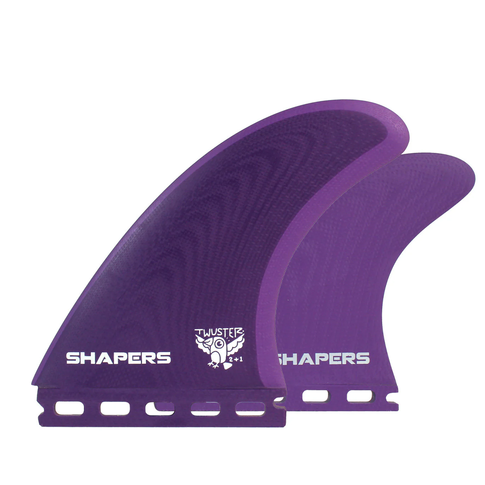 TWUSTER 2+1 TWIN FIN - PURPLE