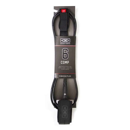 DIAMOND FLEX COMP 6FT SURF LEASH