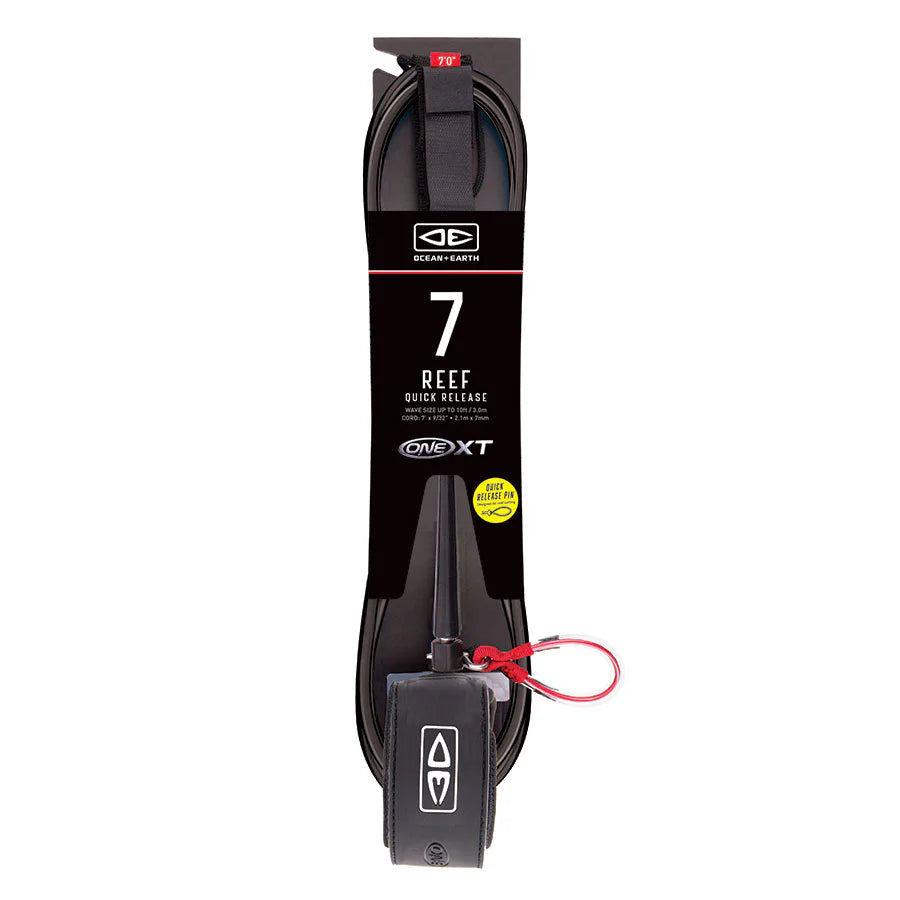 REEF QUICK RELEASE ONE-XT 7FT SURF LEASH