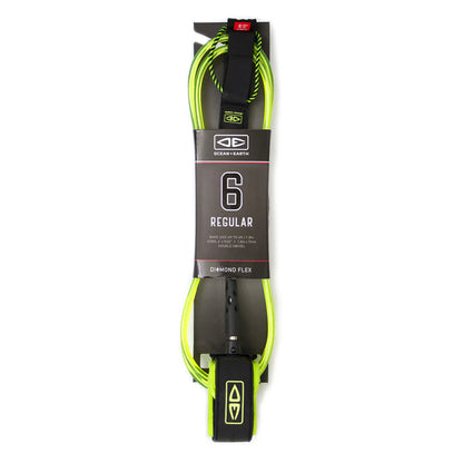 DIAMOND FLEX REGULAR 6FT SURF LEASH