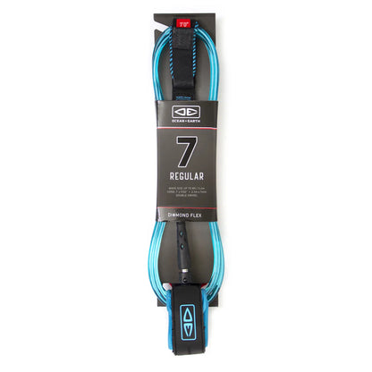 DIAMOND FLEX REGULAR 7FT SURF LEASH
