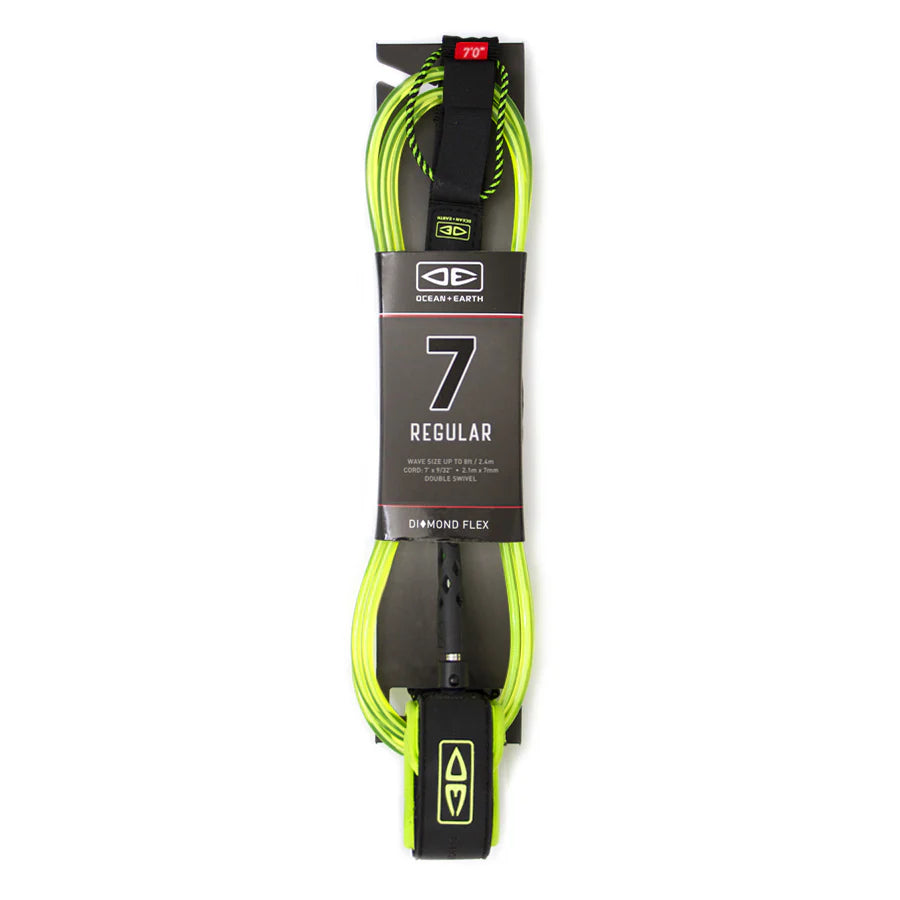DIAMOND FLEX REGULAR 7FT SURF LEASH