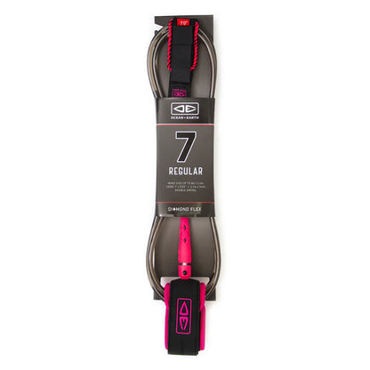 DIAMOND FLEX REGULAR 7FT SURF LEASH