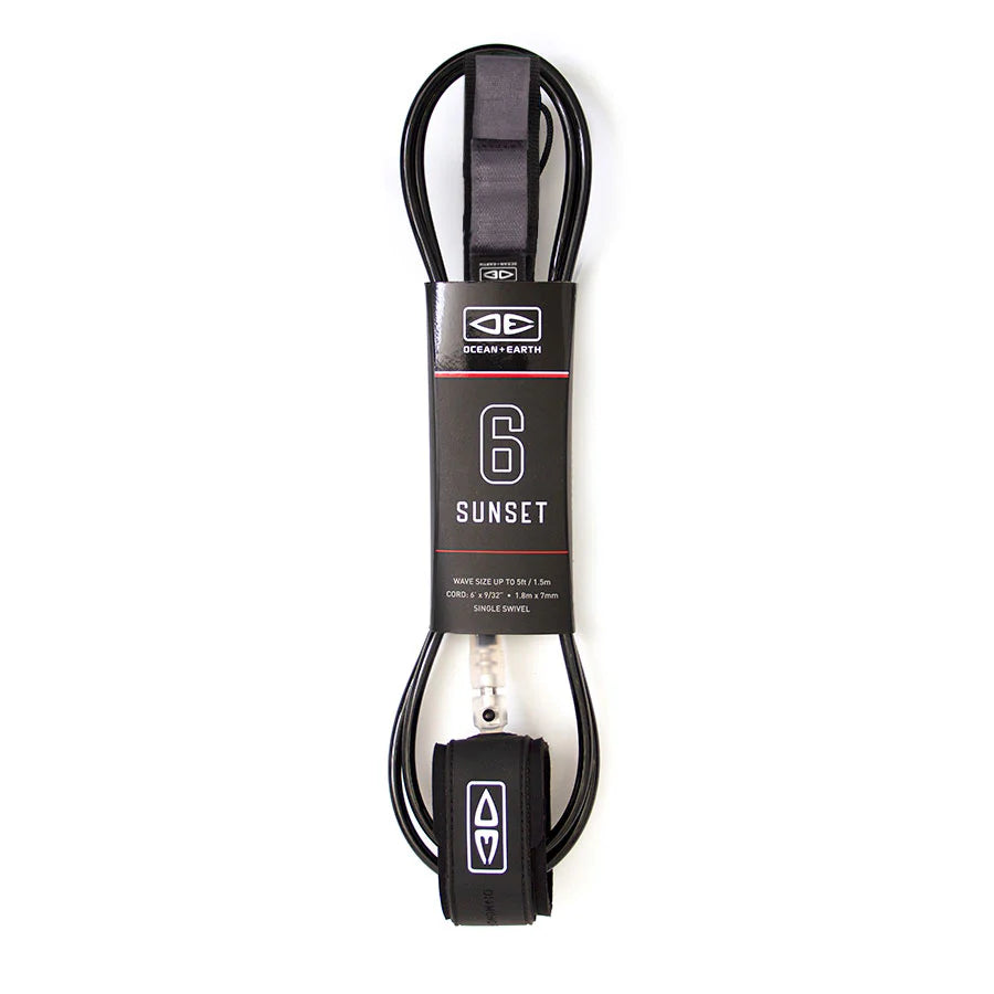 DIAMOND FLEX SUNSET 6FT SURF LEASH