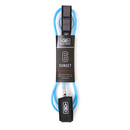 DIAMOND FLEX SUNSET 6FT SURF LEASH