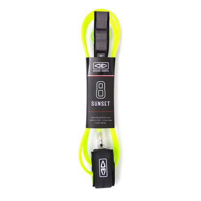 DIAMOND FLEX SUNSET 8FT SURF LEASH