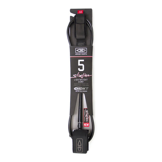 SLIMLINE LIGHTWEIGHT COMP ONE-XT 5FT SURF LEASH