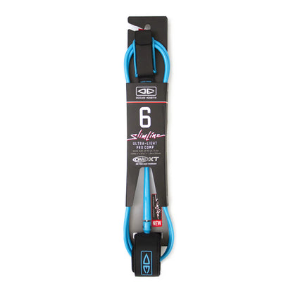 SLIMLINE LIGHTWEIGHT COMP ONE-XT 6FT SURF LEASH