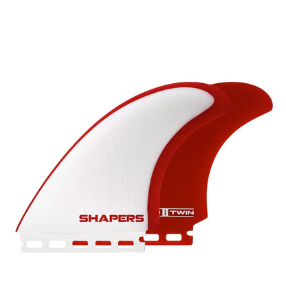 MACH 2 PRO GLASS TWIN FINS - RED