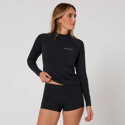 WOMENS WAVES LONG SLEEVE RASH VEST