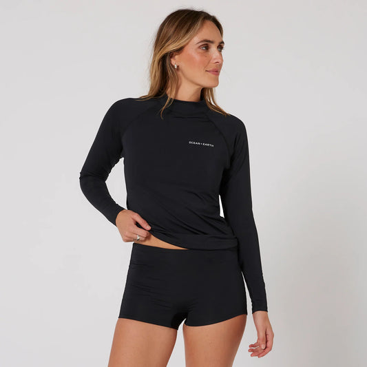 WOMENS WAVES LONG SLEEVE RASH VEST