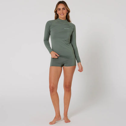 WOMENS WAVES LONG SLEEVE RASH VEST