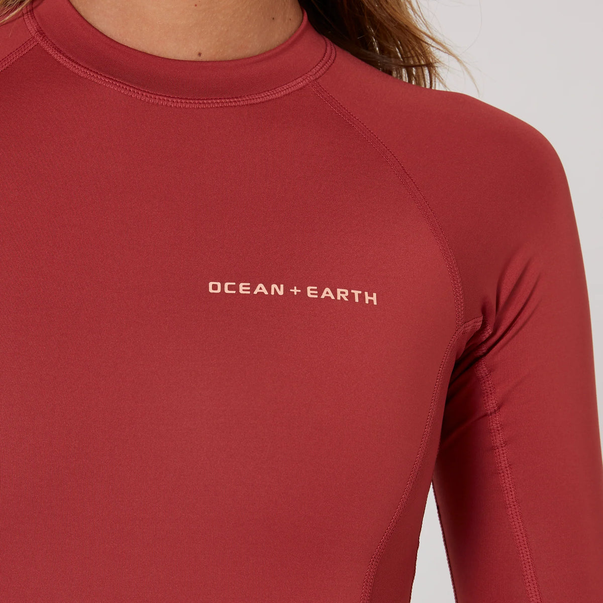 WOMENS OCEANA LONG SLEEVE BACK ZIP LYCRA SUIT