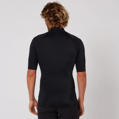 MENS SCRIPT SHORT SLEEVE RASH SHIRT