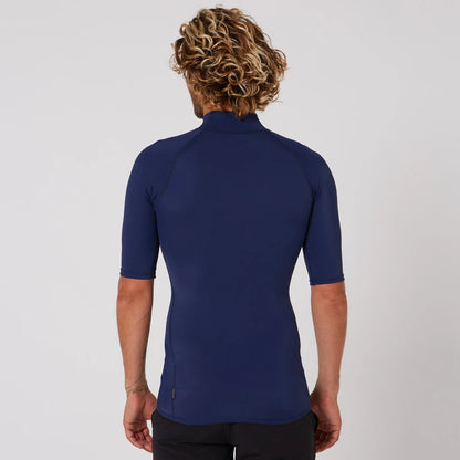 MENS SCRIPT SHORT SLEEVE RASH SHIRT