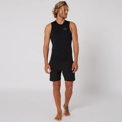 DOUBLE BLACK SLEEVELESS VEST - 1.5MM