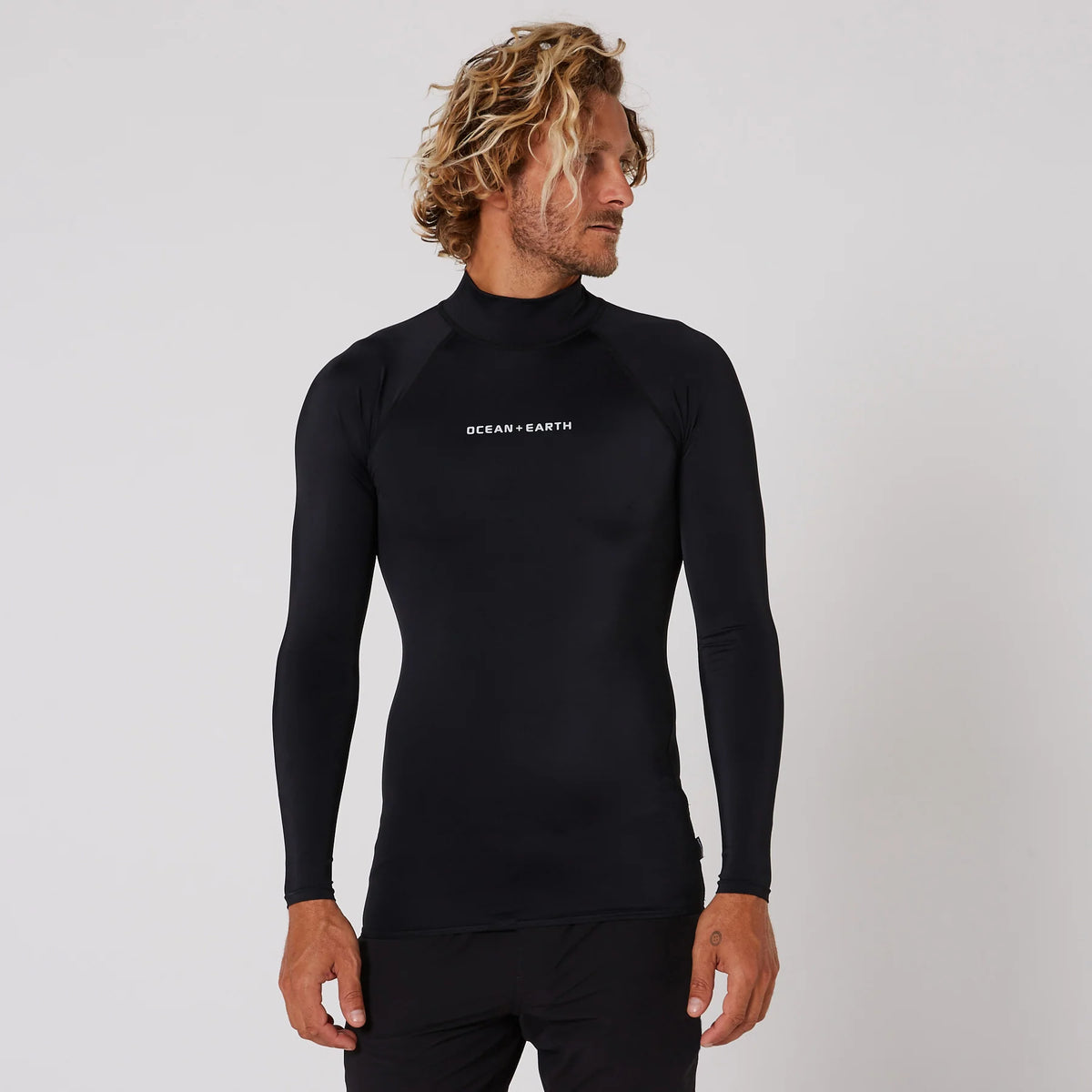 MENS SCRIPT LONG SLEEVE RASH SHIRT
