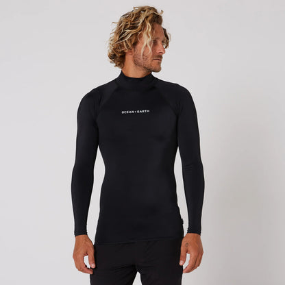 MENS SCRIPT LONG SLEEVE RASH SHIRT