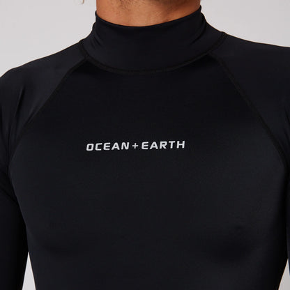 MENS SCRIPT LONG SLEEVE RASH SHIRT