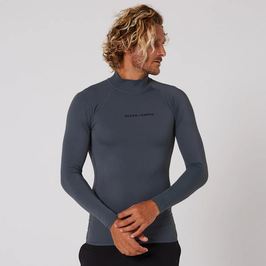 MENS SCRIPT LONG SLEEVE RASH SHIRT