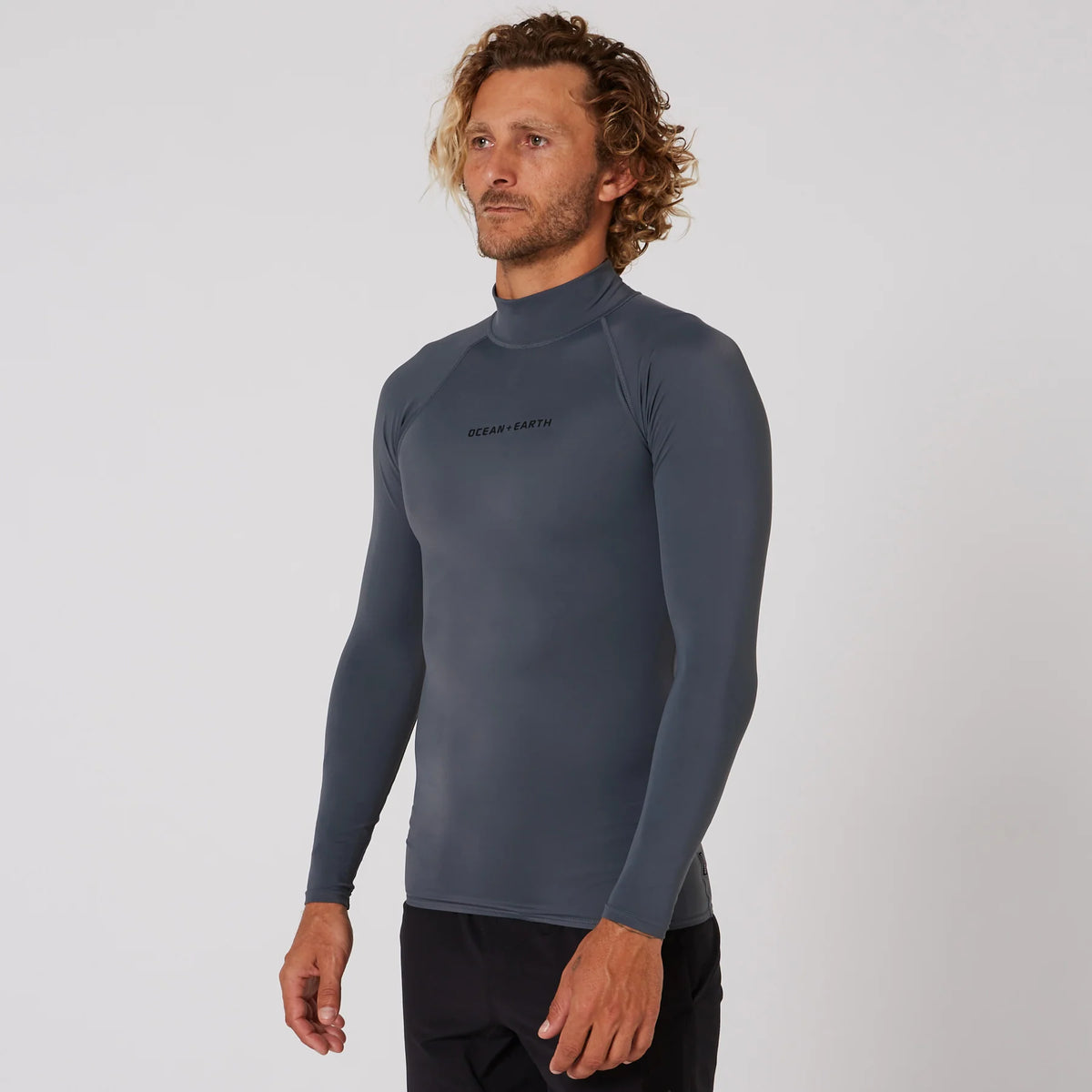 MENS SCRIPT LONG SLEEVE RASH SHIRT