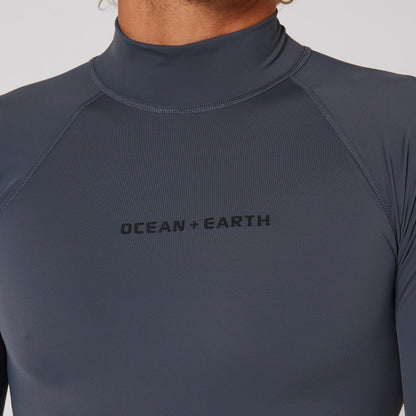MENS SCRIPT LONG SLEEVE RASH SHIRT