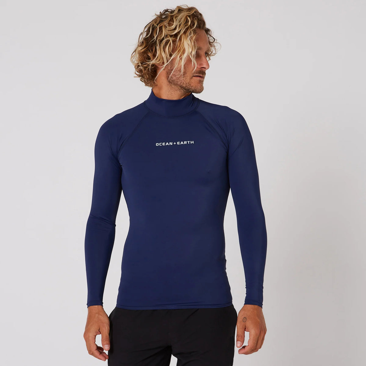 MENS SCRIPT LONG SLEEVE RASH SHIRT