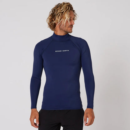 MENS SCRIPT LONG SLEEVE RASH SHIRT