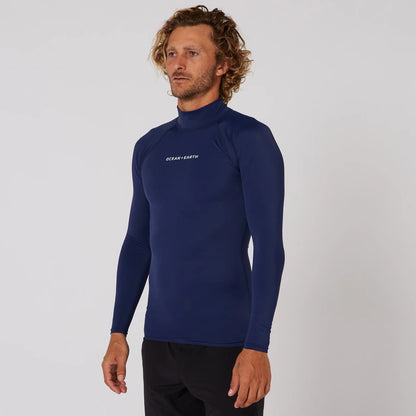 MENS SCRIPT LONG SLEEVE RASH SHIRT