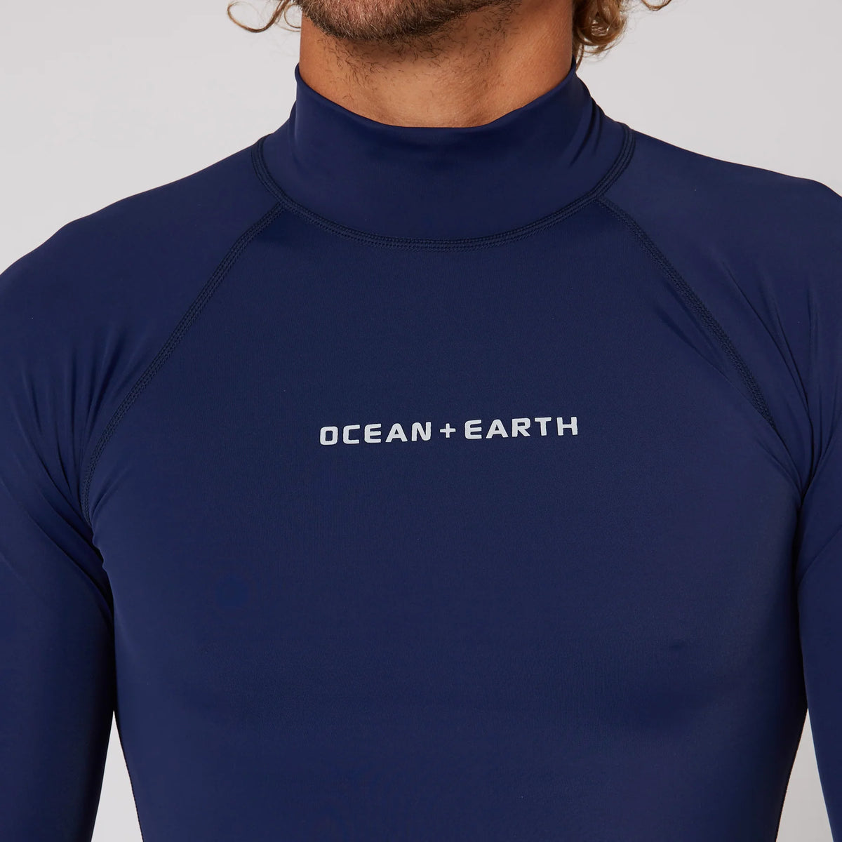 MENS SCRIPT LONG SLEEVE RASH SHIRT