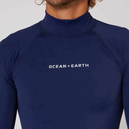 MENS SCRIPT LONG SLEEVE RASH SHIRT