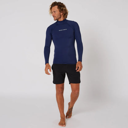 MENS SCRIPT LONG SLEEVE RASH SHIRT