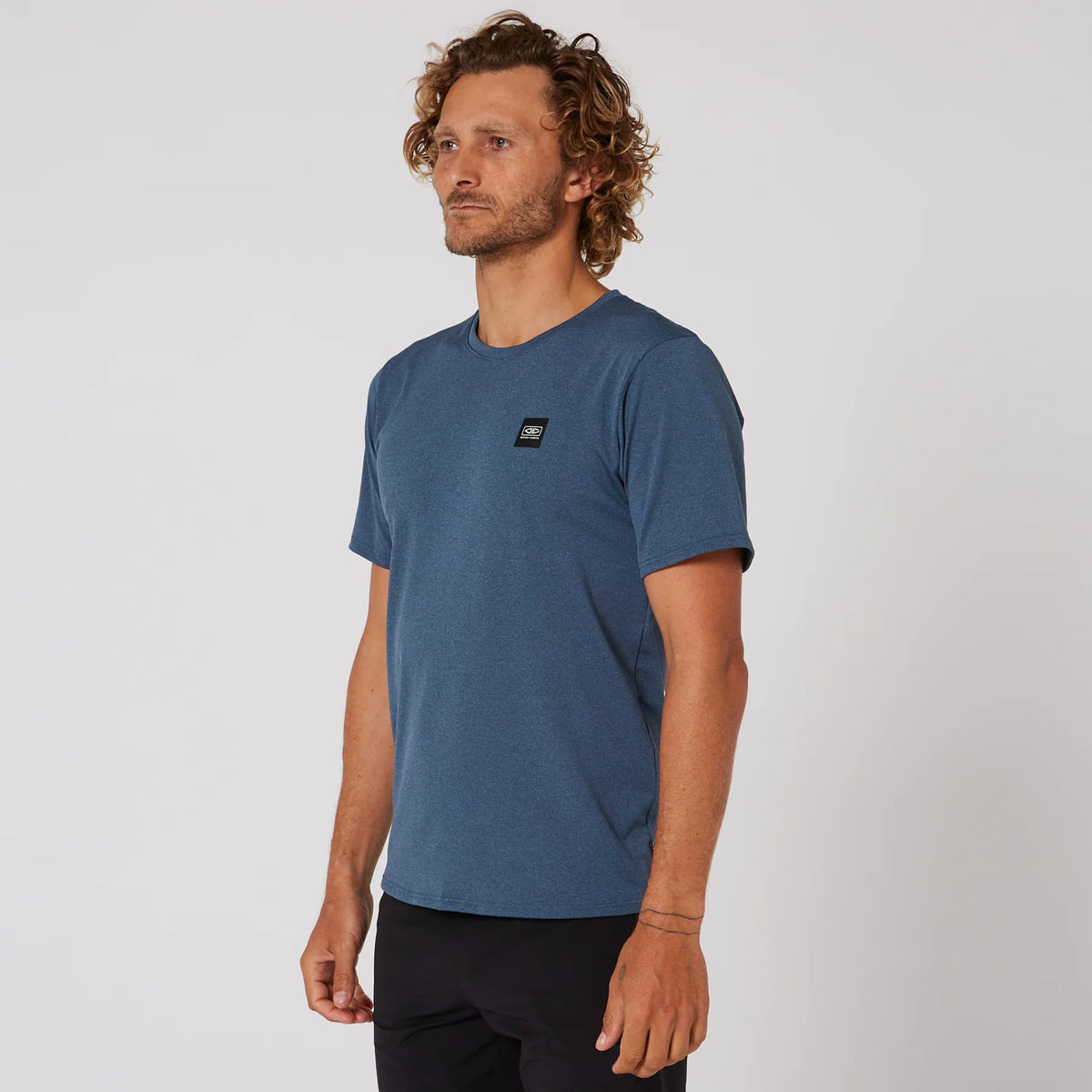 MENS SURF SHORT SLEEVE RASH SHIRT