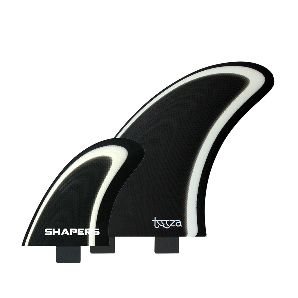 SHAPERS X DARCY TWINZER FINS - BLACK