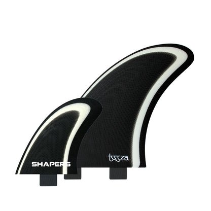 SHAPERS X DARCY TWINZER FINS - BLACK