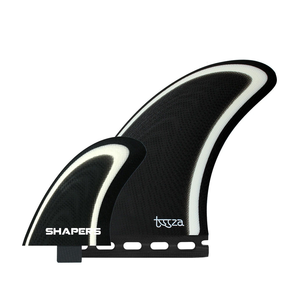 SHAPERS X DARCY TWINZER FINS - BLACK