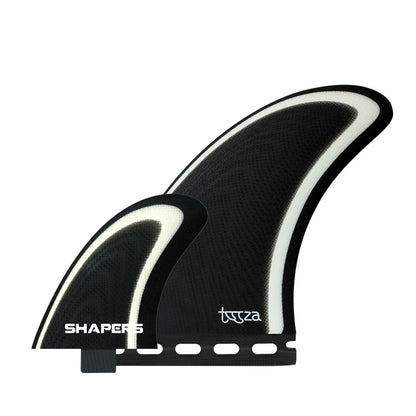 SHAPERS X DARCY TWINZER FINS - BLACK