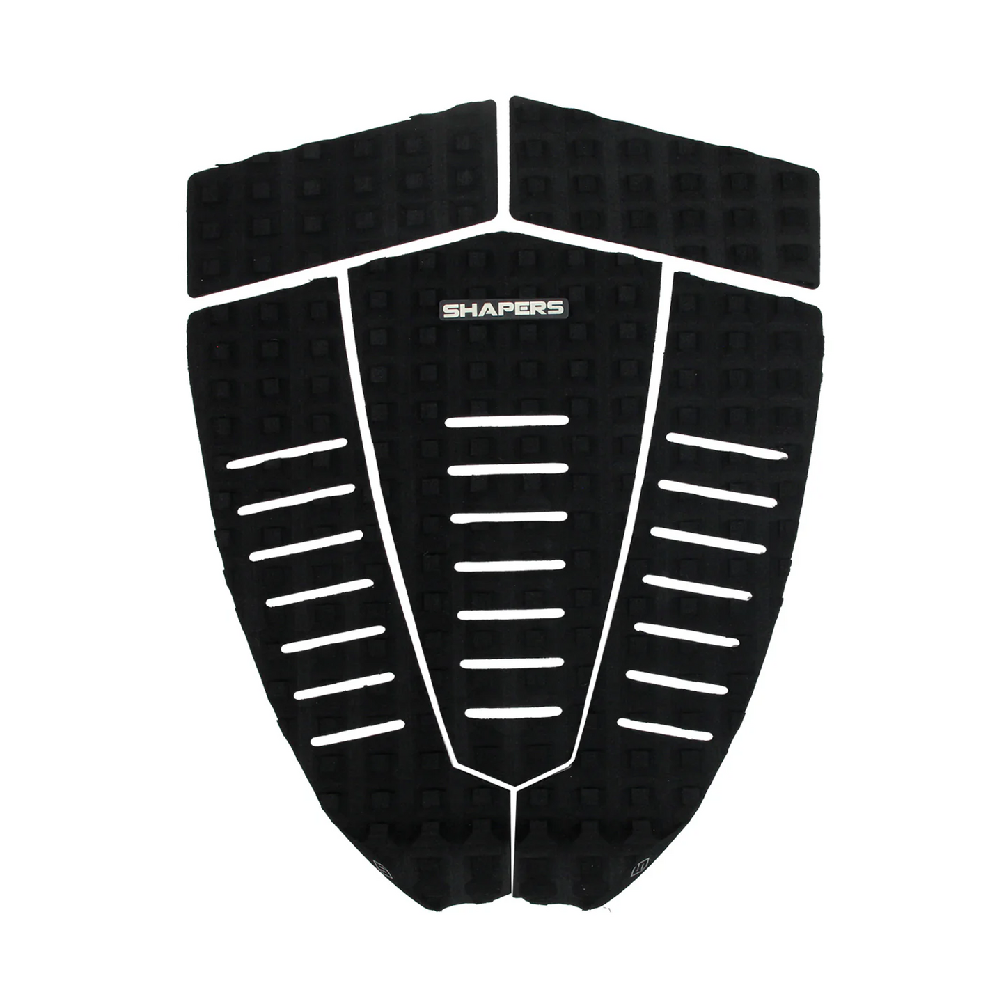 5 PIECE ROUND TAIL PERFORMANCE TAIL PAD - BLACK