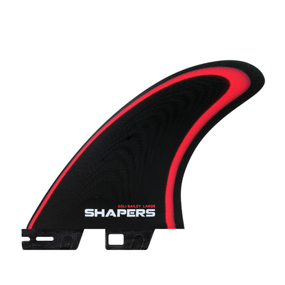 SOLI BAILY PRO THRUSTER FINS - LARGE